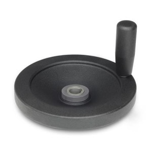  Koło ręczne pełne łożyskowane igiełkowo GN 323.5-140-K12-D-ZI - ELESA+GANTER