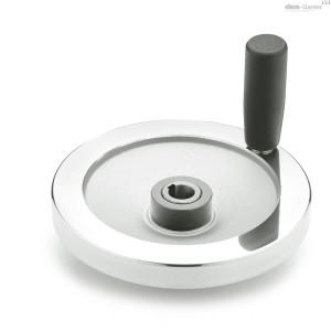  Koło ręczne pełne łożyskowane igiełkowo GN 321.5-125-K12-D-ZI - ELESA+GANTER