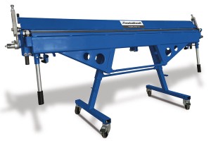 Ręczna giętarka obrotowa HSBM 2160-1,0 do blach z wyjmowanymi nożycami rolkowymi| długość robocza: 2160 mm - METALLKRAFT 3775021