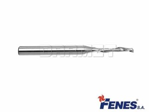 Frez trzpieniowy 1-ostrzowy do otworów odwadniających w stolarce z PVC, NFPo HSS - 8x40x100MM - FENES