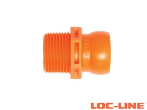 50 segmentów z gwintem zewnętrznym NPT 3/4", system 3/4" - LOC-LINE (69545)