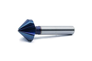Pogłębiacz stożkowy ze stali HSS-XE z powłoką BLUE-TEC 90° - 25 mm - 201745210 | KARNASCH