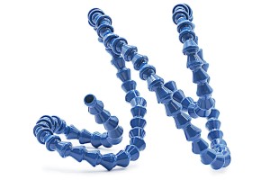 Przewód nieuzbrojony 1/4", długość 900 mm, system 1/4" - LOC-LINE P00900