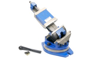 Imadło obrotowe 3-osiowe maszynowe pochylne kołyskowe 125x125 mm FZU DARMET