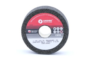 Ściernica płaska, typ 1 - 80MM x 20MM x 20MM 95A 24P - ANDRE (110062)