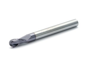 Frez 2-ostrzowy kulisty R3 pełnowęglikowy , długi  DIN6527-L , VHM AlTiN - 6 mm DARMET