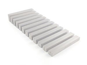 Bloczki równoległościenne | podkładki frezarskie 150 x 10 mm | zestaw 12 par |  PF 150/10 - 14/40x12 PB155-2