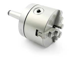 Uchwyt tokarski 100 mm | 3 - szczękowy | mocowanie stożek Morse MS3 - Darmet (DM-376)