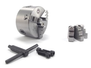 Uchwyt tokarski 100 mm samocentrujący | żeliwny | 3 - szczękowy | DK11 - DARMET