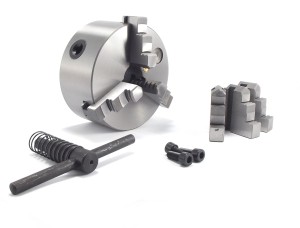Uchwyt tokarski 125 mm samocentrujący | żeliwny | 3 - szczękowy | DK11 - DARMET