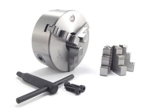 Uchwyt tokarski 160 mm samocentrujący | żeliwny | 3 - szczękowy | DK11 - DARMET