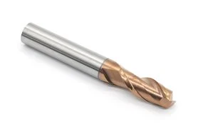 Frez 2-ostrzowy 8 mm | uniwersalny do 55 HRC | powłoka TiSiN | seria Gold | pełnowęglikowy VHM - DARMET 208206008G