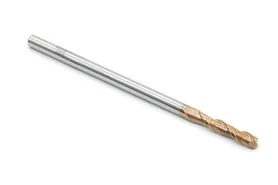 Frez 2-ostrzowy 5 mm | uniwersalny do 55 HRC | powłoka TiSiN | seria Gold | pełnowęglikowy VHM - DARMET 205207505G