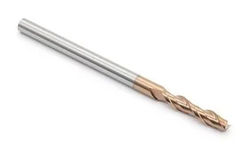 Frez 2-ostrzowy 6 mm | uniwersalny do 55 HRC | powłoka TiSiN | seria Gold | pełnowęglikowy VHM - DARMET 206207506G