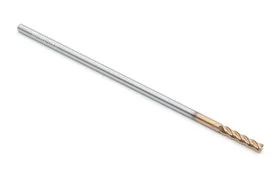Frez 4-ostrzowy 3 mm | uniwersalny do 55 HRC | powłoka TiSiN | seria Gold | pełnowęglikowy VHM - DARMET 403127503G