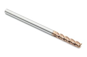 Frez 4-ostrzowy 6 mm | uniwersalny do 55 HRC | powłoka TiSiN | seria Gold | pełnowęglikowy VHM - DARMET 406207506G