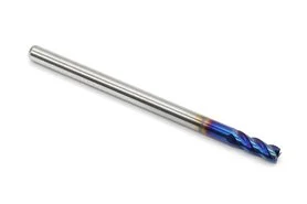 Frez 4-ostrzowy 3 mm | uniwersalny do 65 HRC | powłoka AlTiSiN | seria BLUE | pełnowęglikowy VHM - DARMET 40308503B