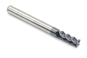 Frez 4-ostrzowy 5 mm | do stali nierdzewnych do 60 HRC | powłoka CrAlTiSiN | seria INOX| pełnowęglikowy VHM - DARMET 40513505INOX