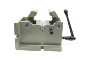 Imadło maszynowe pryzmowe | szerokość szczęk 160 mm | zacisk wałków 10-105 mm - FQV 160/10-110