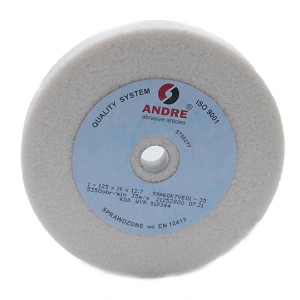 Ściernica płaska, typ 1 - 125MM x 16MM x 20MM 99A 60K - ANDRE (510374)