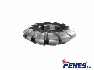 Frez modułowy krążkowy do kół zębatych o zarysie ewolwentowym, moduł 8mm, #7 - 55÷80 zębów koła obrabianego, NFMb HSS - FENES
