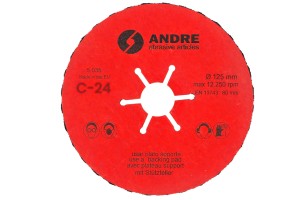 Tarcza fibrowa - 127MM x 22,2MM, ziarnistość C24 - ANDRE (820005)