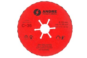 Tarcza fibrowa - 127MM x 22,2MM, ziarnistość C36 - ANDRE (820006)