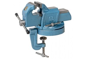 Imadło ślusarskie przenośne obrotowe typ 1256 - 63 mm - BISON-BIAL