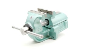 Imadło ślusarskie stałe z prowadzeniem pryzmowym typ 1240 - 125 mm - BISON-BIAL