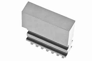 Szczęki jednolite miękkie z podwójnymi prowadnicami (komplet) 500 mm, do uchytów 3602, 3603, 4-szczękowe - BISON-BIAL (398537160700)