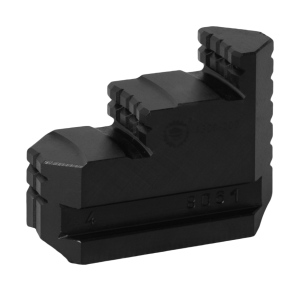 Szczęki jednolite twarde odwracalne (komplet) 250 mm, do uchwytów 43**, 4-szczękowe - BISON-BIAL (398573130800)