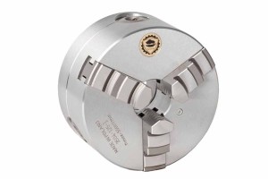 Uchwyt tokarski samocentrujący spiralny, stalowy, 3 - szczękowy: 200 MM (DIN 55029), premium - BISON BIAL (3544-200-4-P)