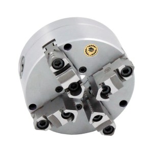 Uchwyt tokarski samocentrujący spiralny, stalowy, 4 - szczękowy: 160 MM (DIN 6350) - BISON BIAL (3775-160)