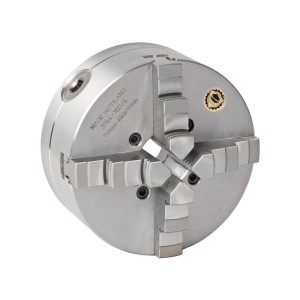 Uchwyt tokarski samocentrujący spiralny, stalowy, 4 - szczękowy: 500 MM (DIN 6350) - BISON BIAL (3704-500)