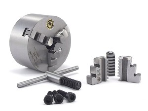 Uchwyt tokarski samocentrujący spiralny, żeliwny, 3 - szczękowy: 80MM (DIN 6350) - BISON BIAL (3204-80)
