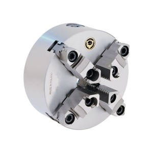 Uchwyt tokarski samocentrujący spiralny, żeliwny, 4 - szczękowy: 200 MM (DIN 55029) - BISON BIAL (3645-200-3)