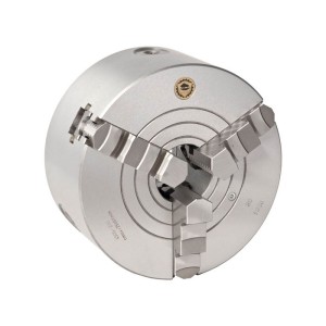 Uchwyt tokarski Wescott, samocentrujący spiralny z niezależnym nastawieniem szczęk, żeliwny, 3 - szczękowy: 400 MM (DIN 6350) - BISON BIAL (4505-400)