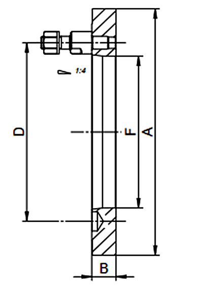 tarcza zabierakowa 160 mm