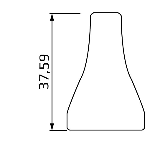 dysza okragla 1/4 system 1/2