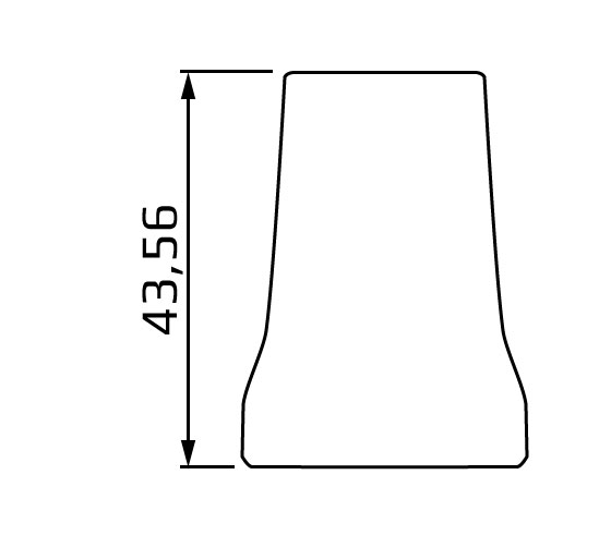 dysza okragla o srednicy 3/4 system 3/4