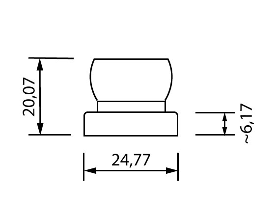 2 elementy mocujace bez sworznia 1/4 system 1/2