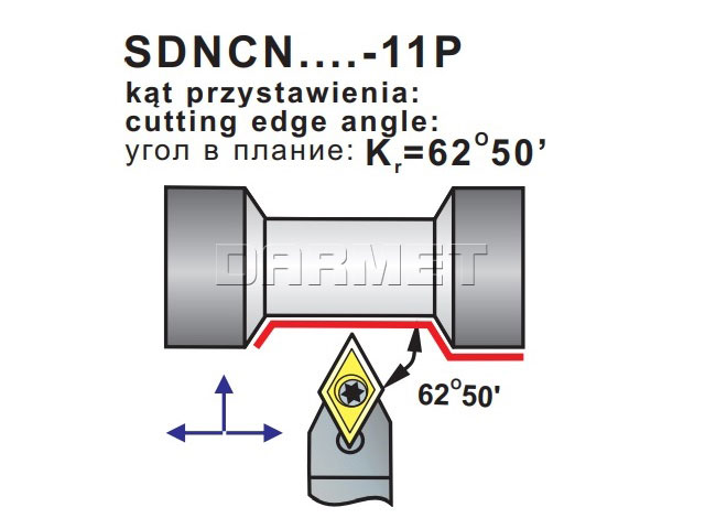 nóż tokarski SDNCN-2020-11P