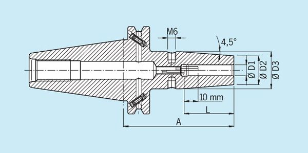 Oprawka termokurczliwa STANDARD- Typ DIN 69871