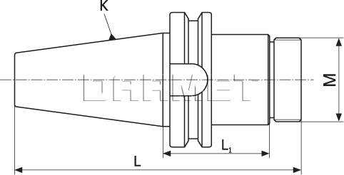 Chwyt do głowicy wytaczarskiej MAS 403-BT