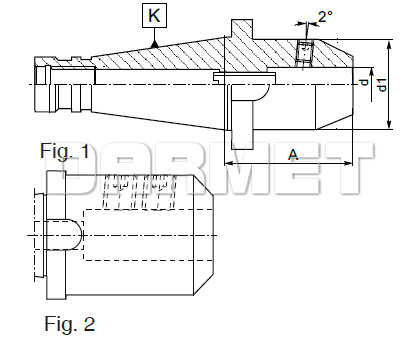 Oprawka zaciskowa typu Whistle-Notch wymiary techniczne