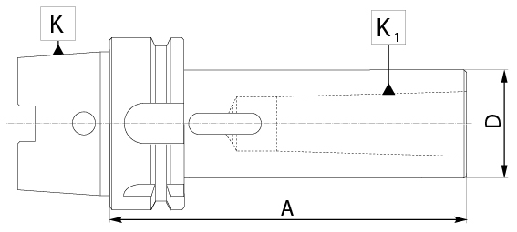Tuleja redukcyjna HSK-A63/MK2 ZM KOLNO