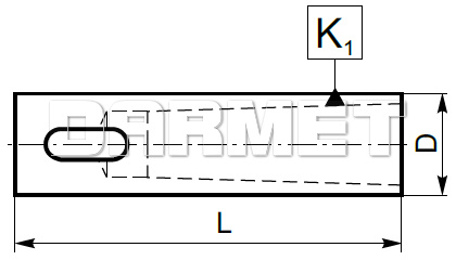 Tuleja redukcyjna cylindryczna D32/MK1 - ZM KOLNO (Typ 1875)