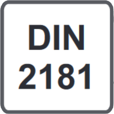 wymiary narzędzi wg DIN 2181