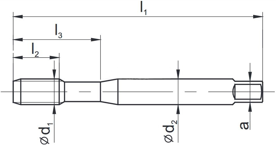 fanar gwintownik maszynowy unc rysunek