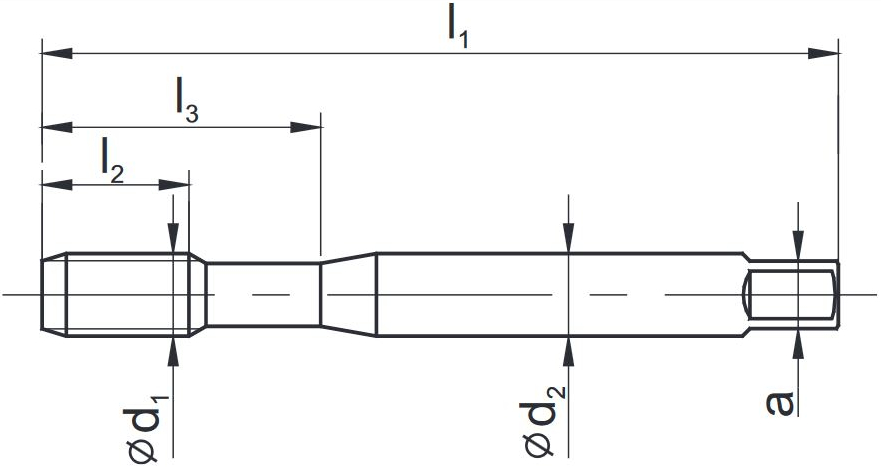 fanar gwintownik maszynowy unc rysunek
